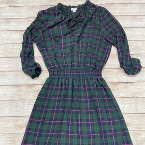 J. Crew Tartan Dress